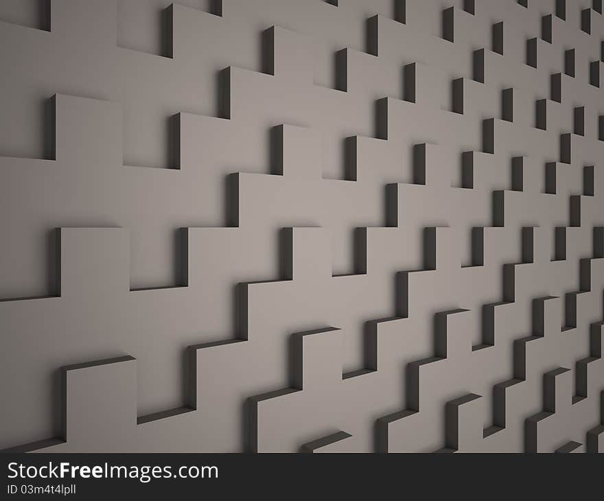 Abstract wall