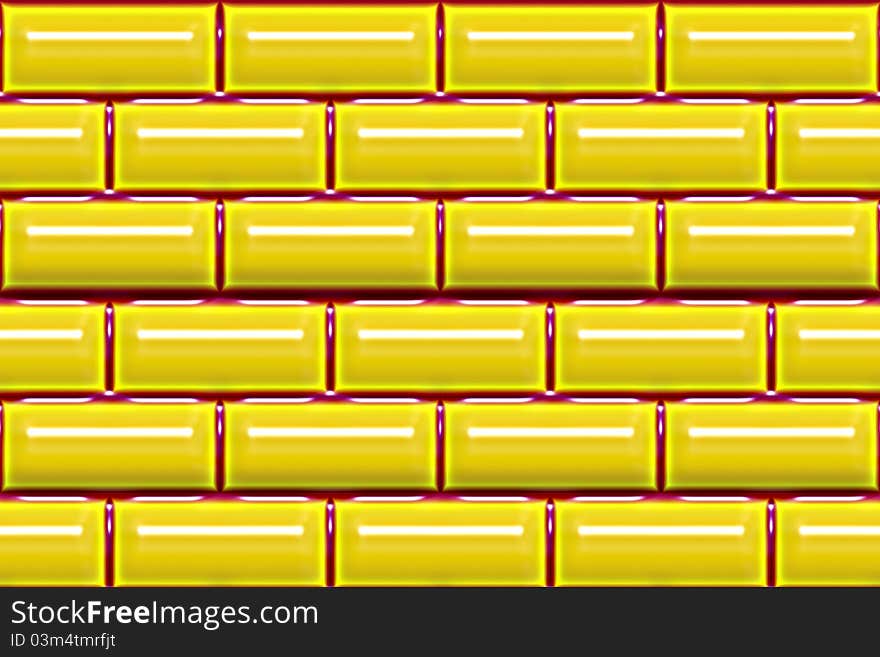 Yellow tiles