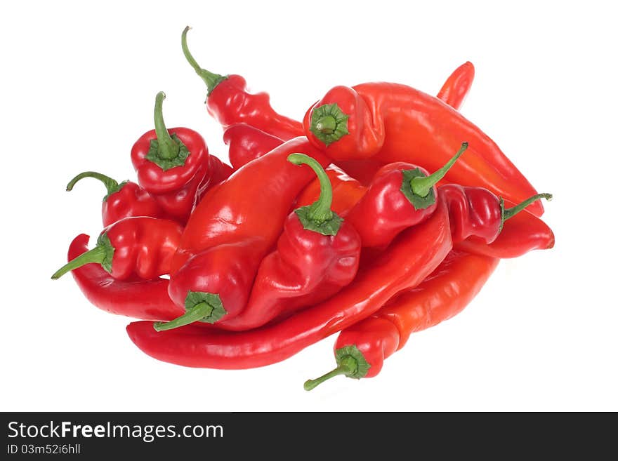 Long Red Chili Peppers