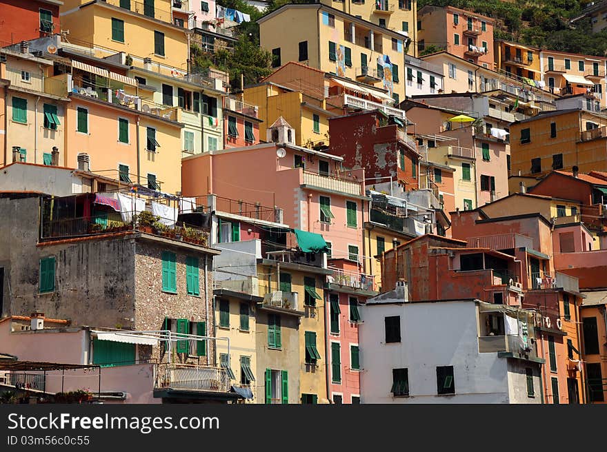 Italy Colourful Riomaggiore