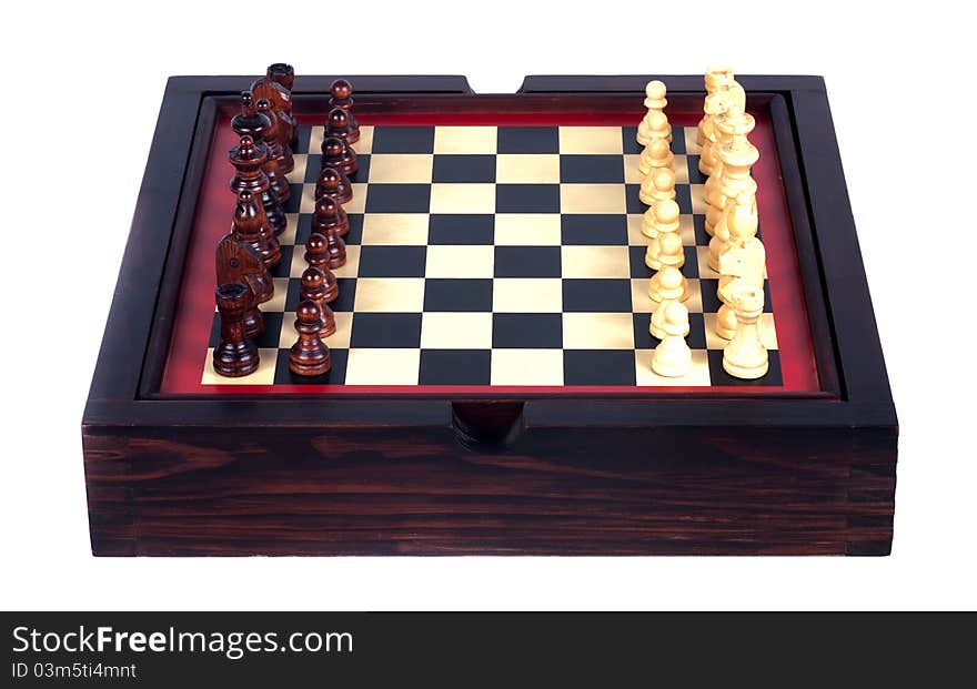 Chess board and pieces