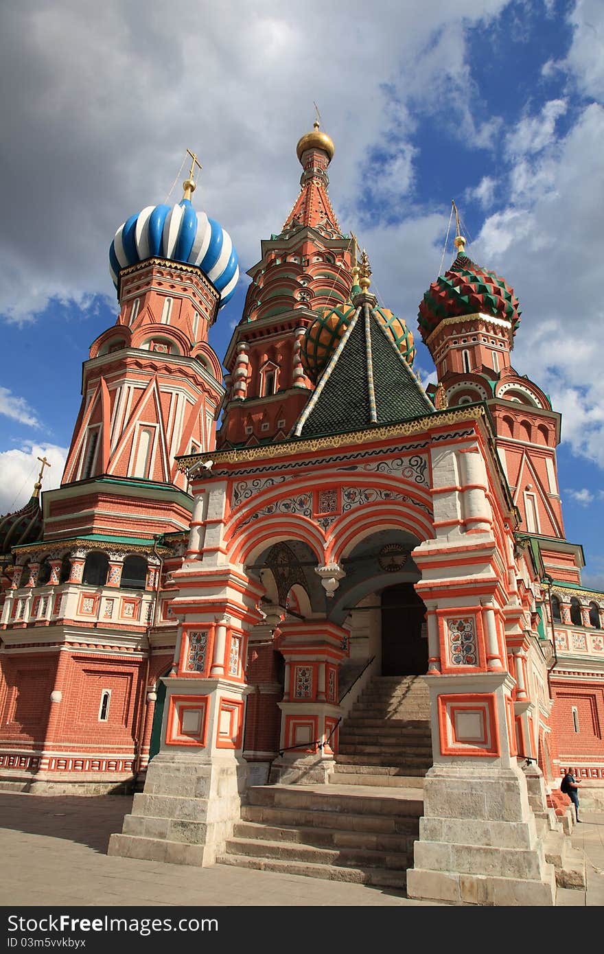 Saint Basil Cathedral. Moscow, Russia, Red Square