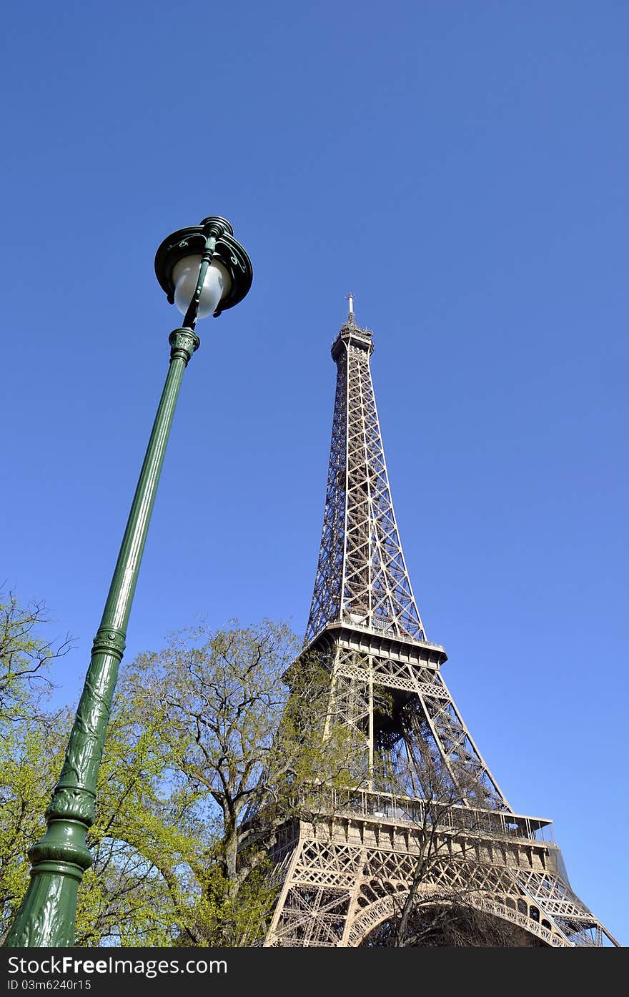 The Eiffel Tower in Paris