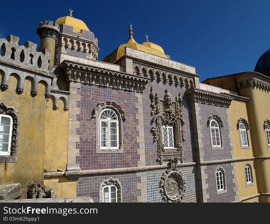 Pena Palace In Portugal