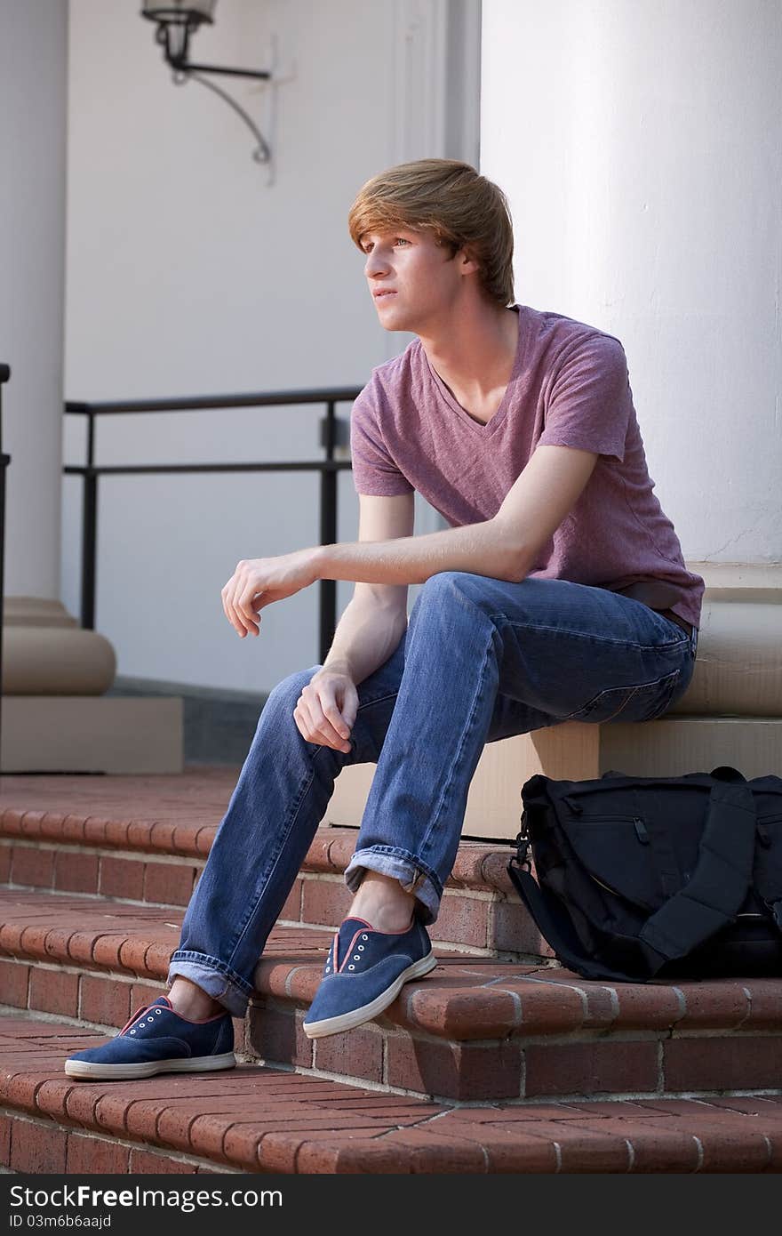 Young Male Student