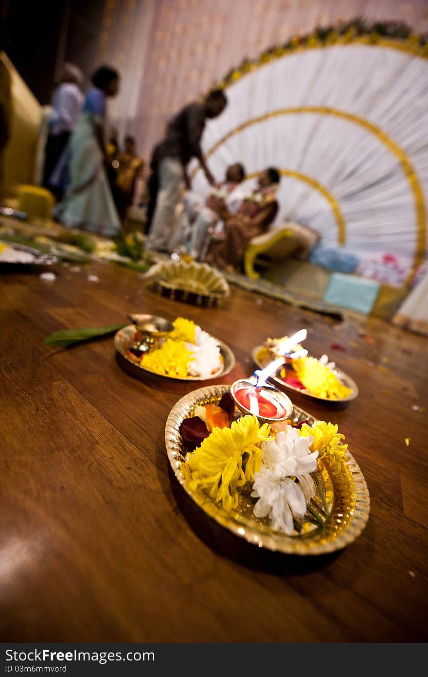 Hindu Indian wedding ceremony in Malaysia