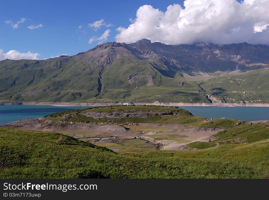 Alps lake