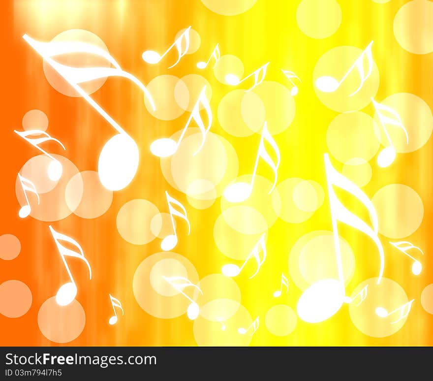 Abstract Musical Background