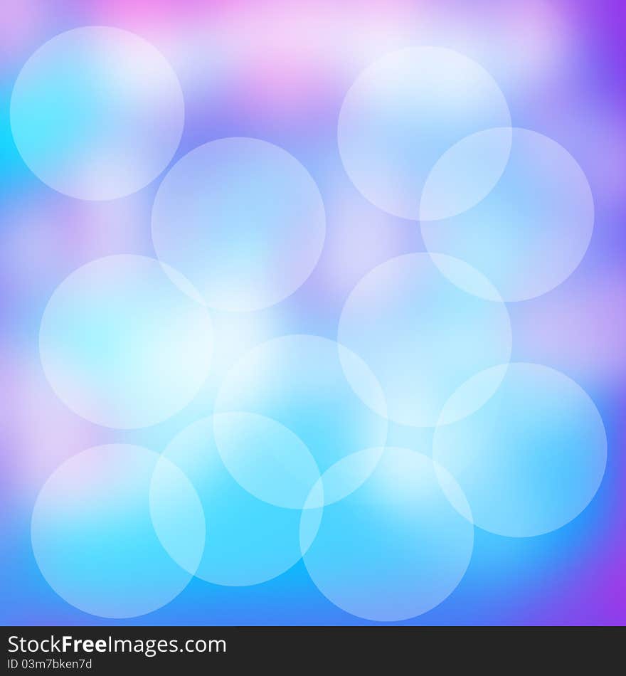 Blue bubbles