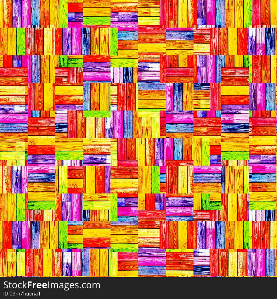 Abstract a colorful wooden blank background