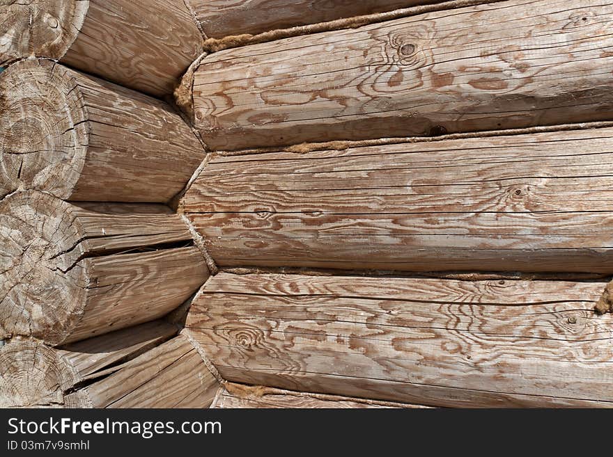 Angle Of Log Home, Horizontal