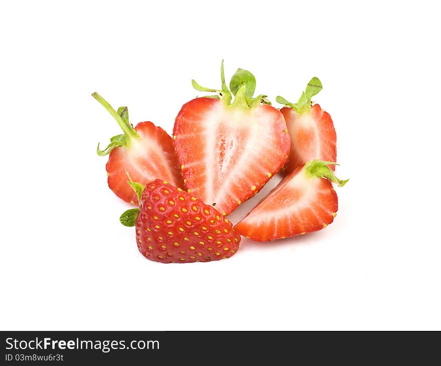 Sliced Strawberries