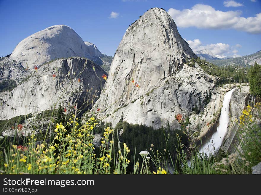 Nevada Falls in Yosemite