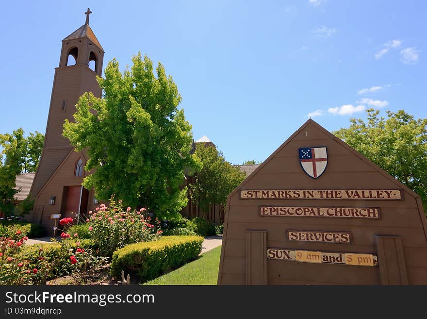 St. Mark's In The Valley Episcopal Church, Los Olivos, California