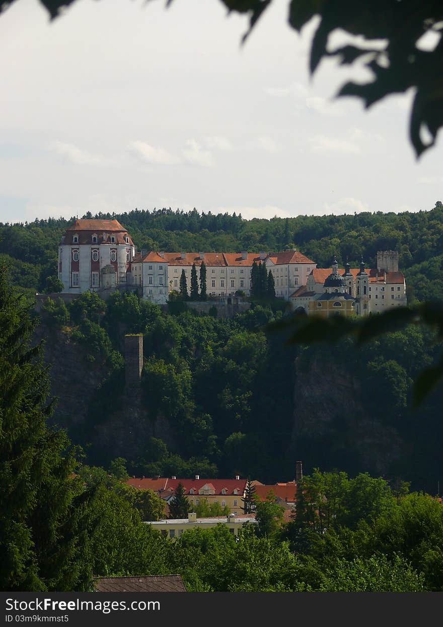 Castle Vranov nad Dyji in Czech Republic