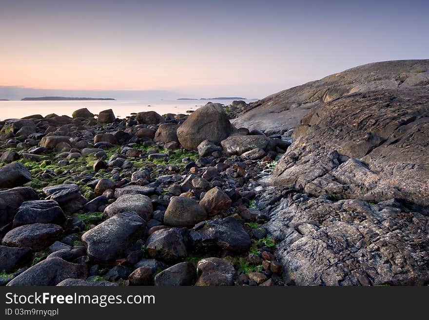 Rocky beach