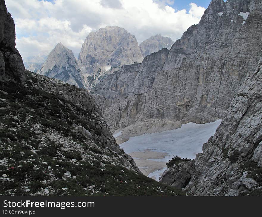 Jof Fuart - Vis - in Italian part of Julian Alps