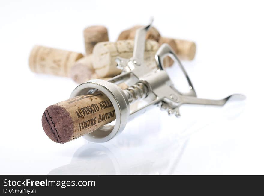 Collection of corks