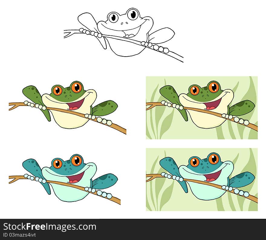 Frogs On Sticks