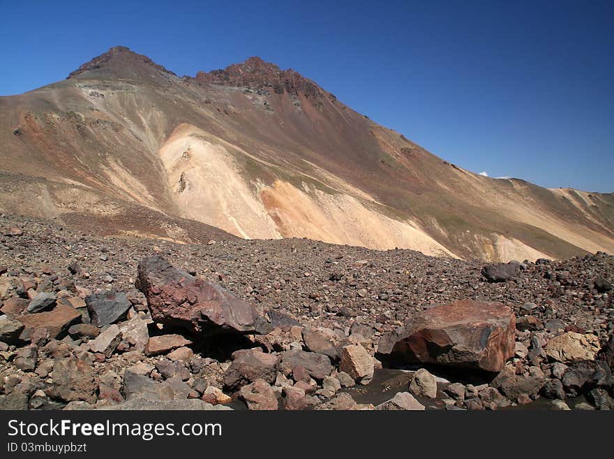 North Aragats in summer