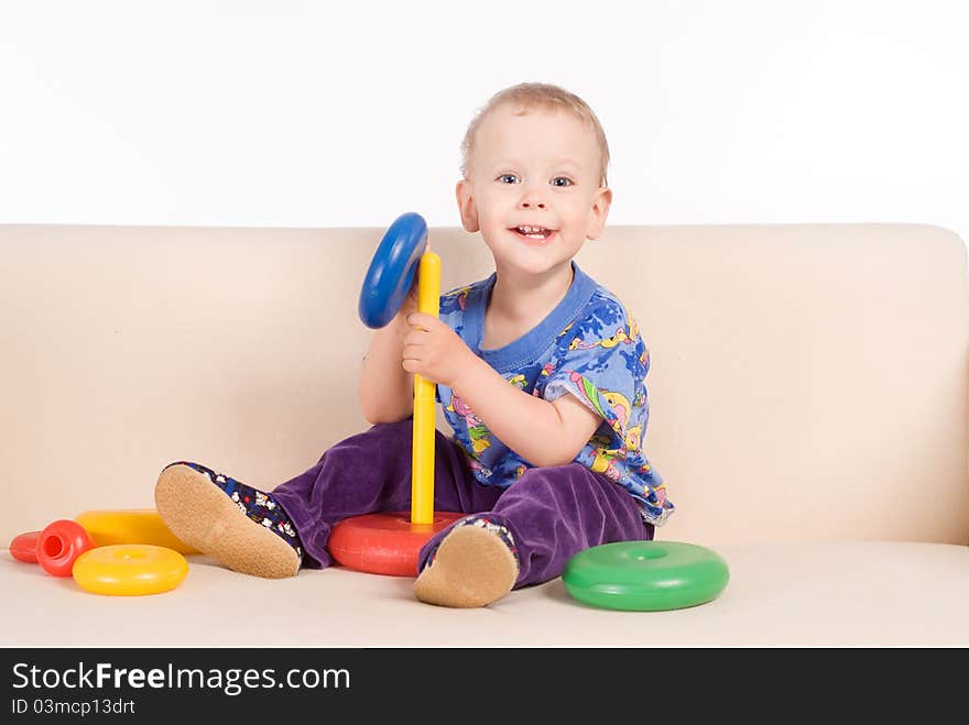 Cute boy portrait