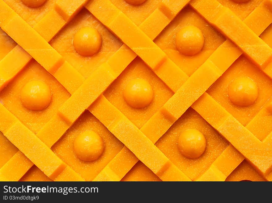 Wax carving, texture or background