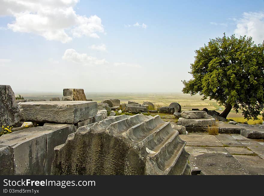 Ruined Colums