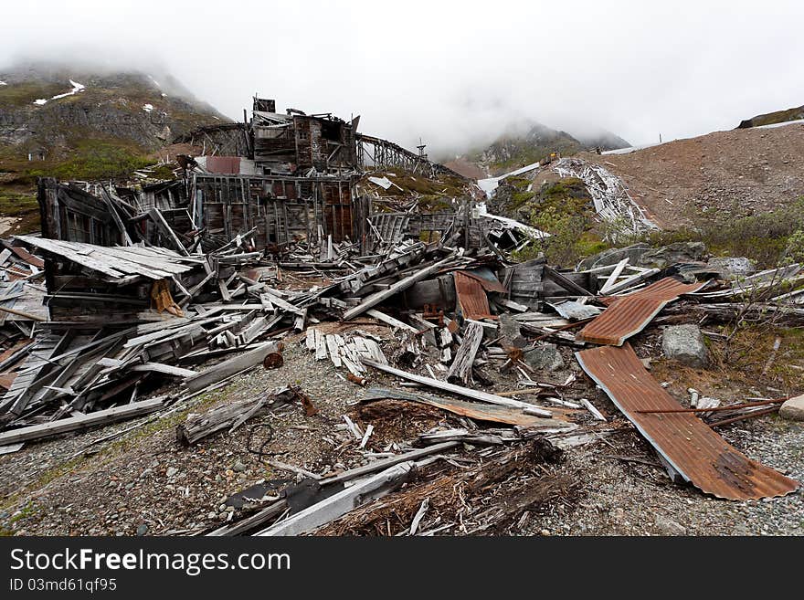 Old Abandoned Mine In Alaska