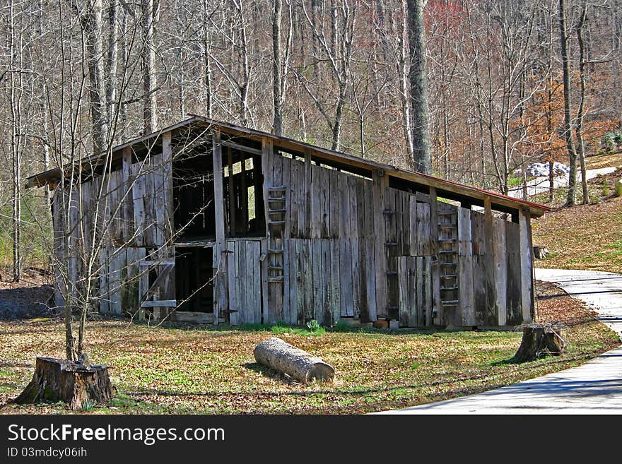 Small Barn in Autumn