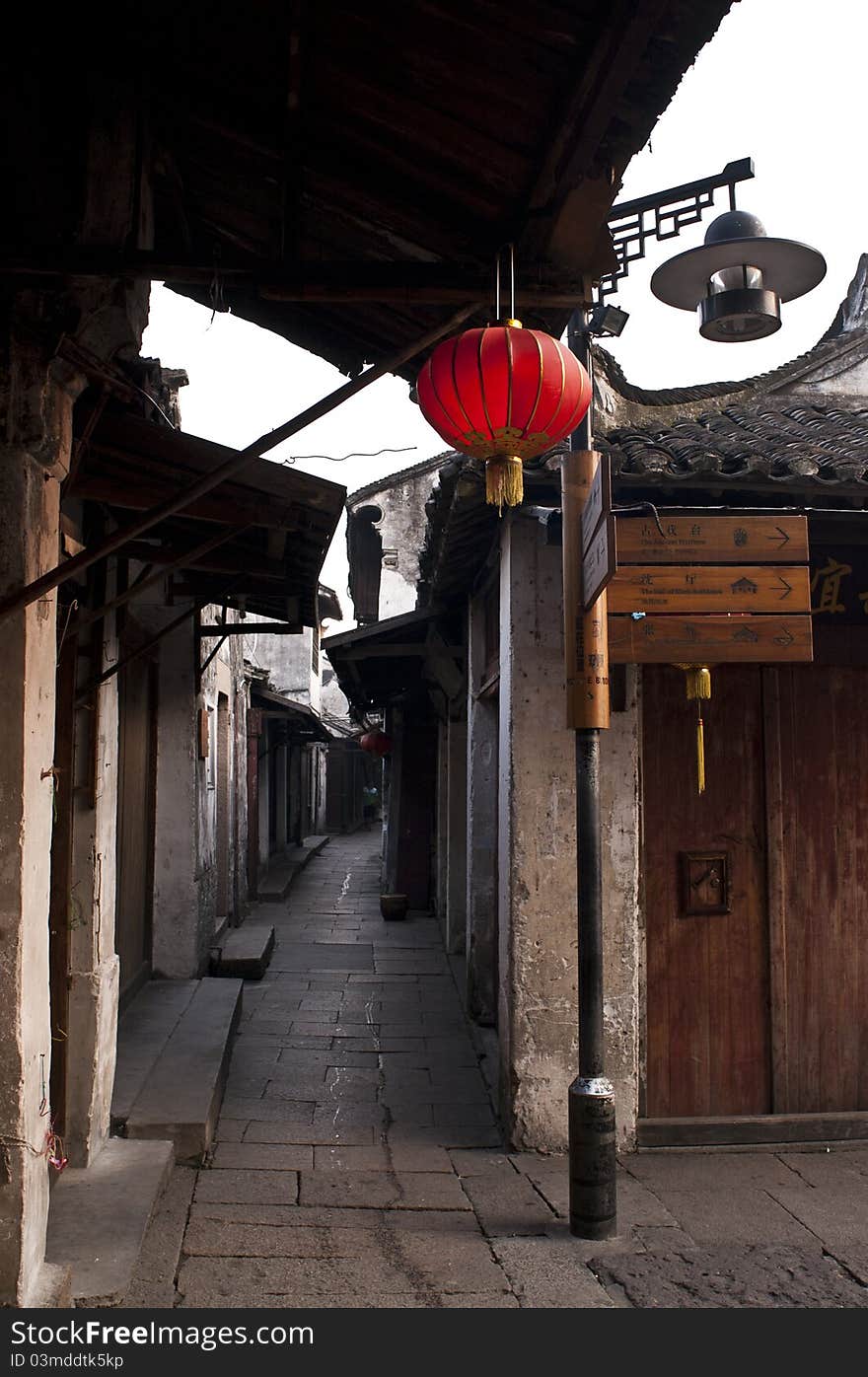 An Ancient Street In Zhouzhuang