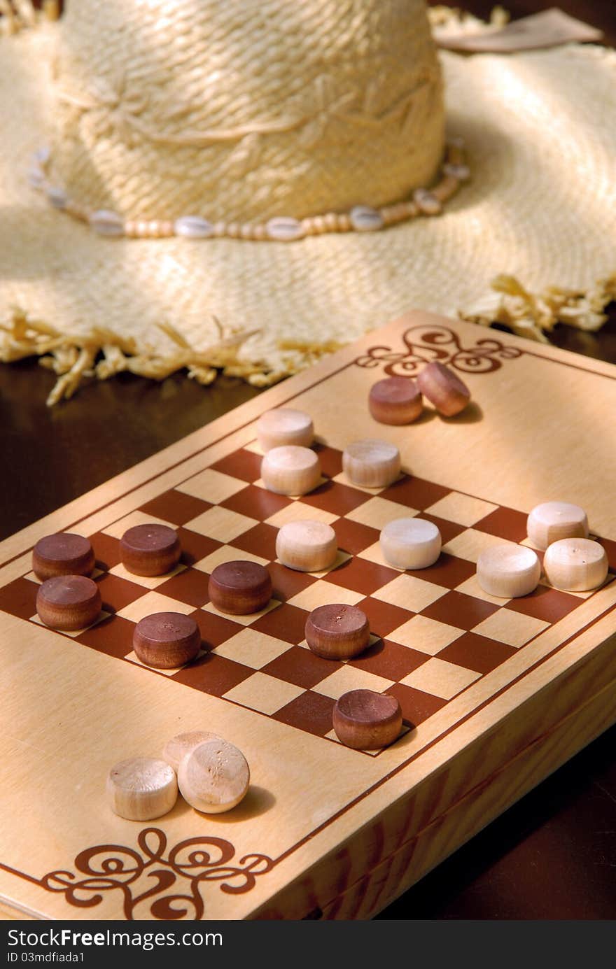 The Wooden Checkers