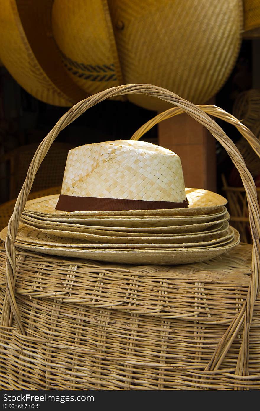 The handmade wickers and baskets in local of Thailand. Date Created : April, 19, 2011. The handmade wickers and baskets in local of Thailand. Date Created : April, 19, 2011