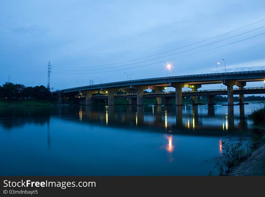 Thai River Crossing Bridge