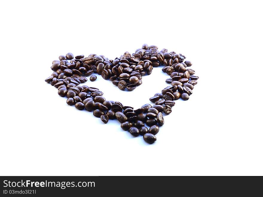 Coffee heart