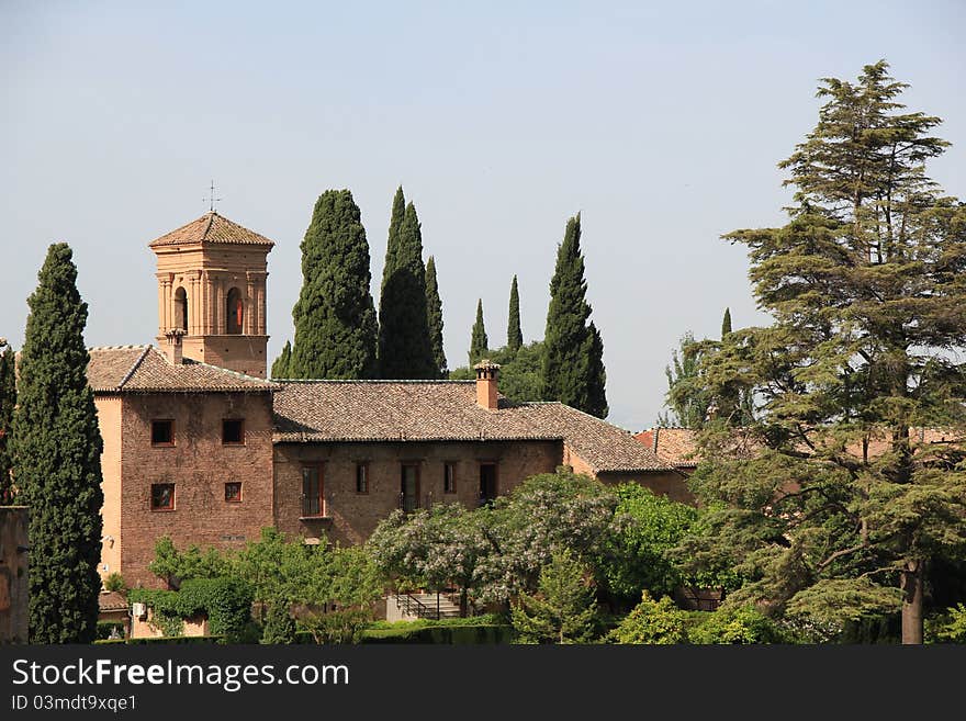 Old building in Alhambra