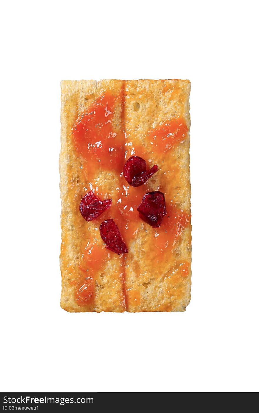 Crispbread and jam