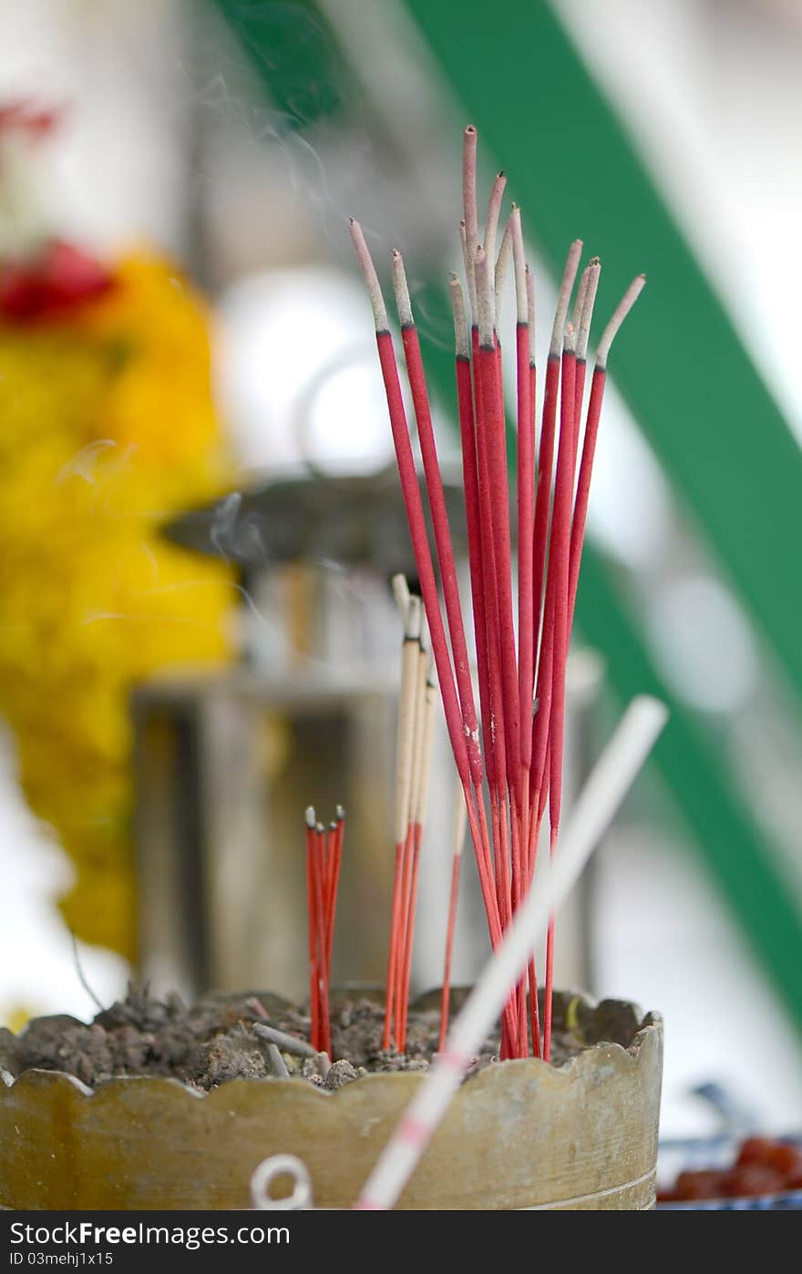 Incense used in religious ceremonies