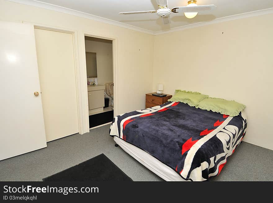 Interior of clean, spacious and comfortable bedroom. Interior of clean, spacious and comfortable bedroom.