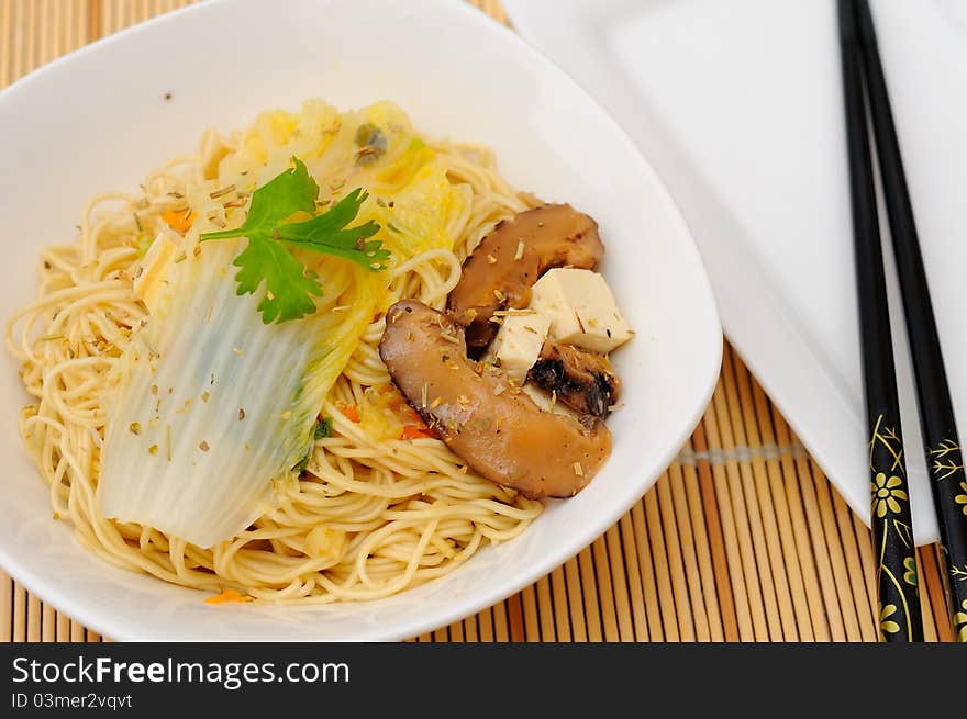 Japanesel style noodle cuisine