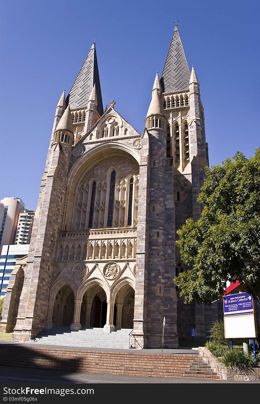 St John Cathedral (Anglican) in Brisbane, Australia