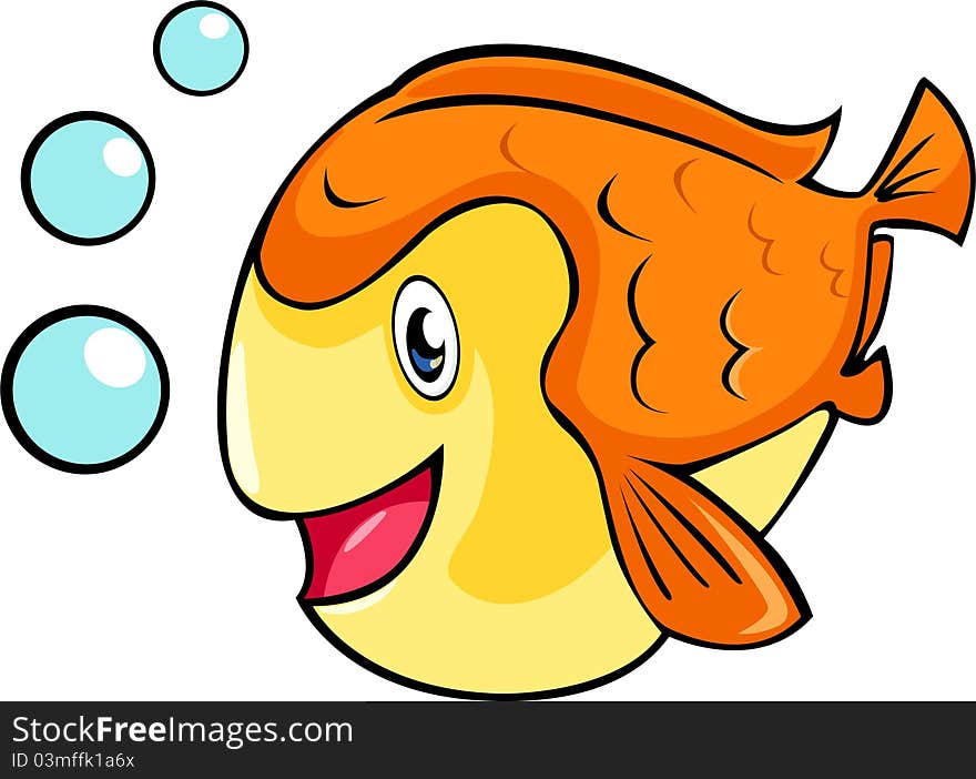 vector fish illustration