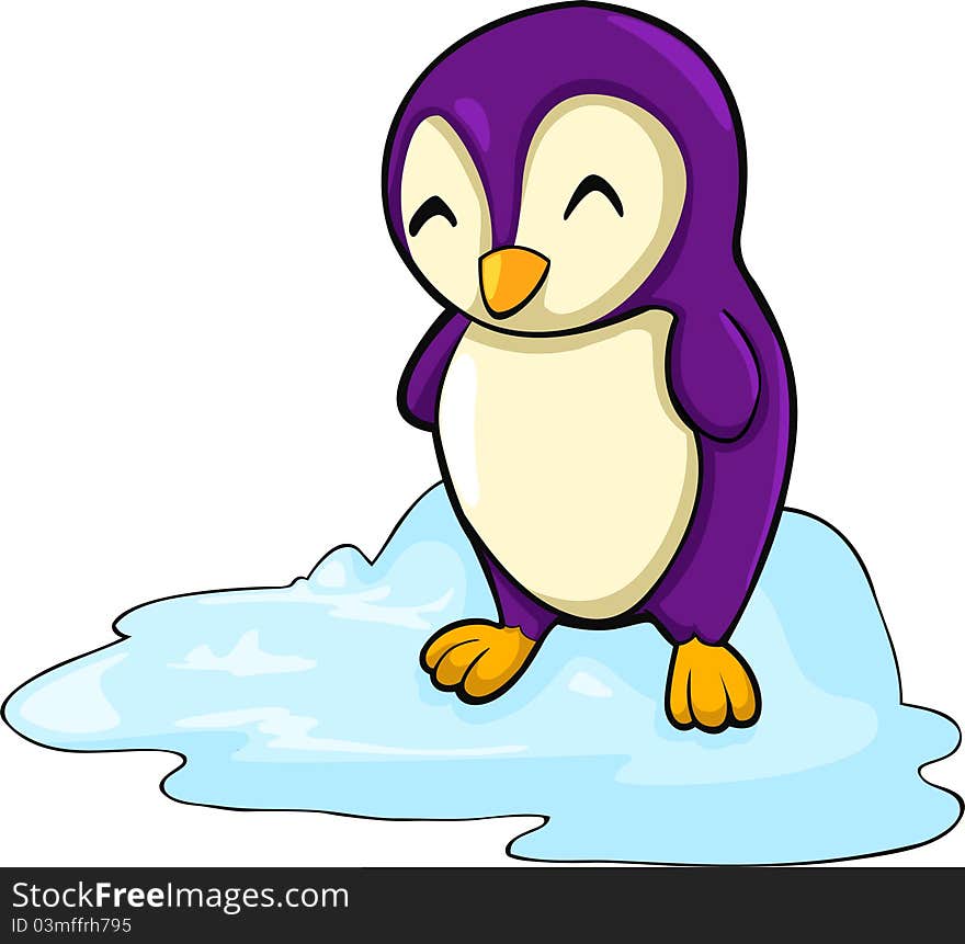 vector Penguin illustration