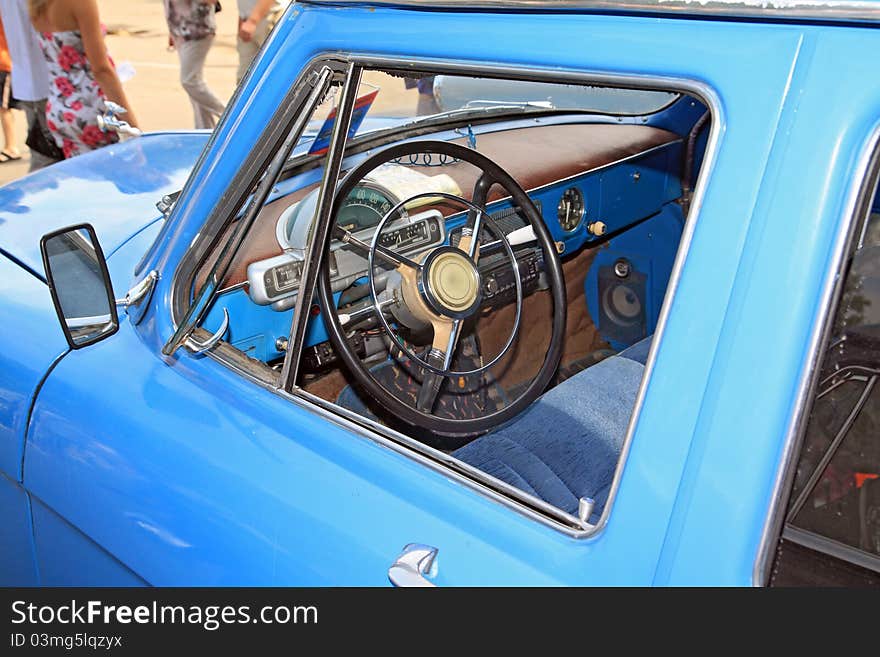 Retro car at a festival of old cars