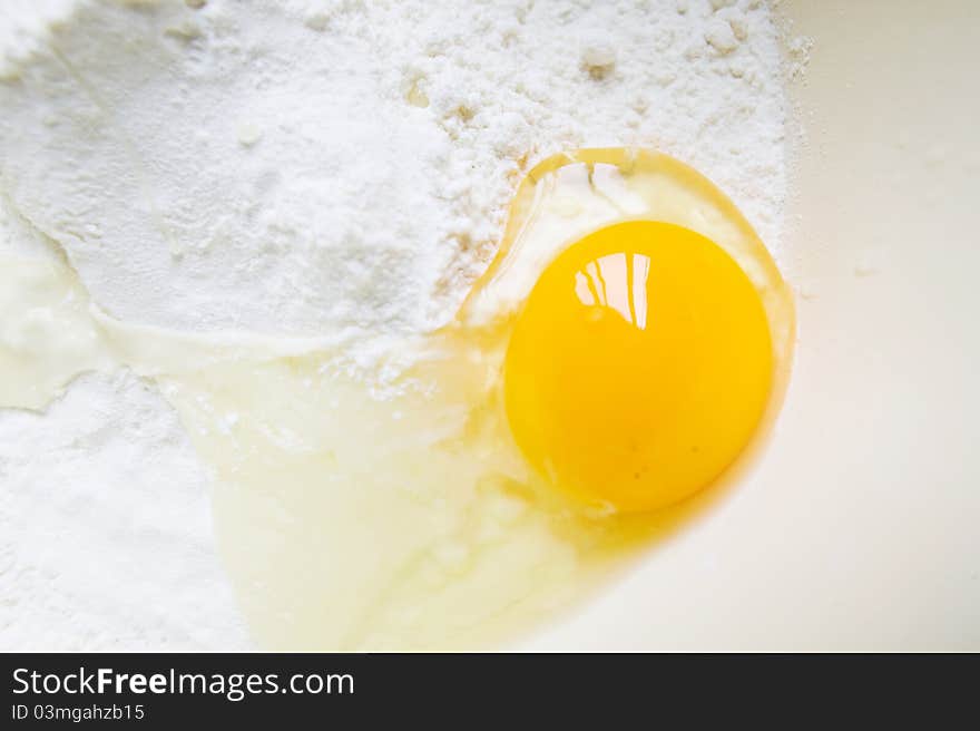 Egg in the Flour