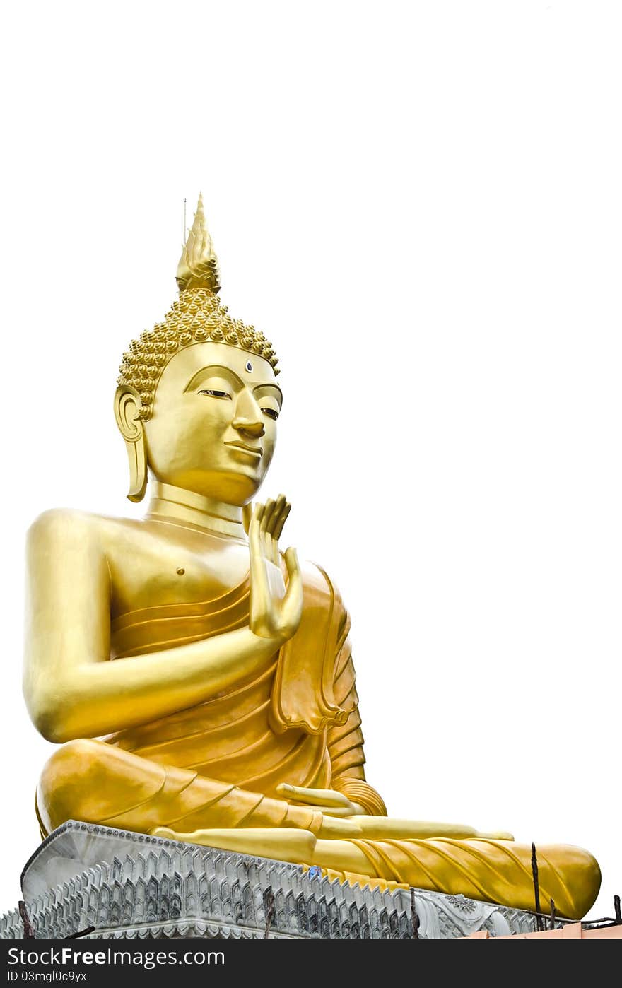 Gold Buddha Statue Good Life