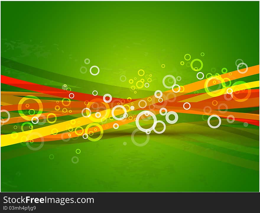 Abstract Lines. Vector Background