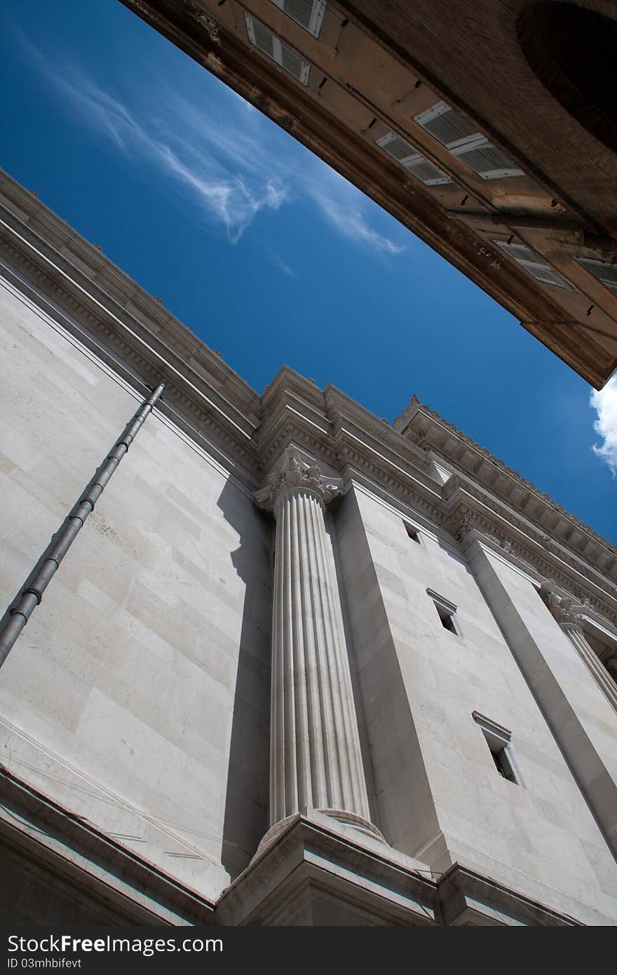 Rome sky view