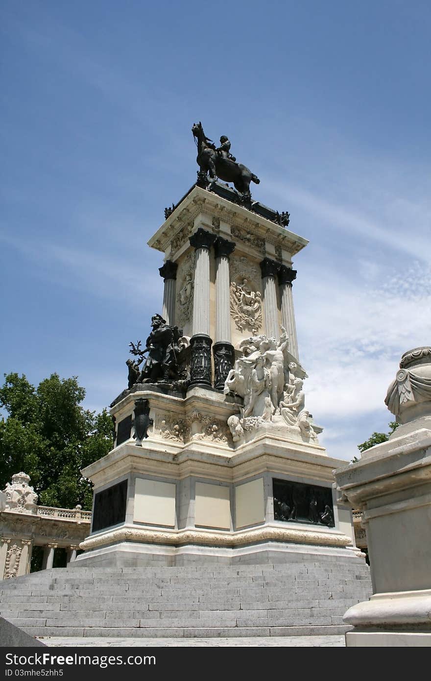 Monument in Madrid