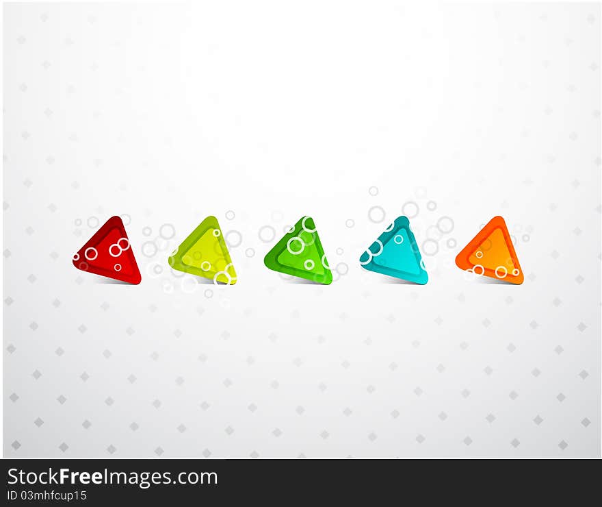 Vector Triangle Background