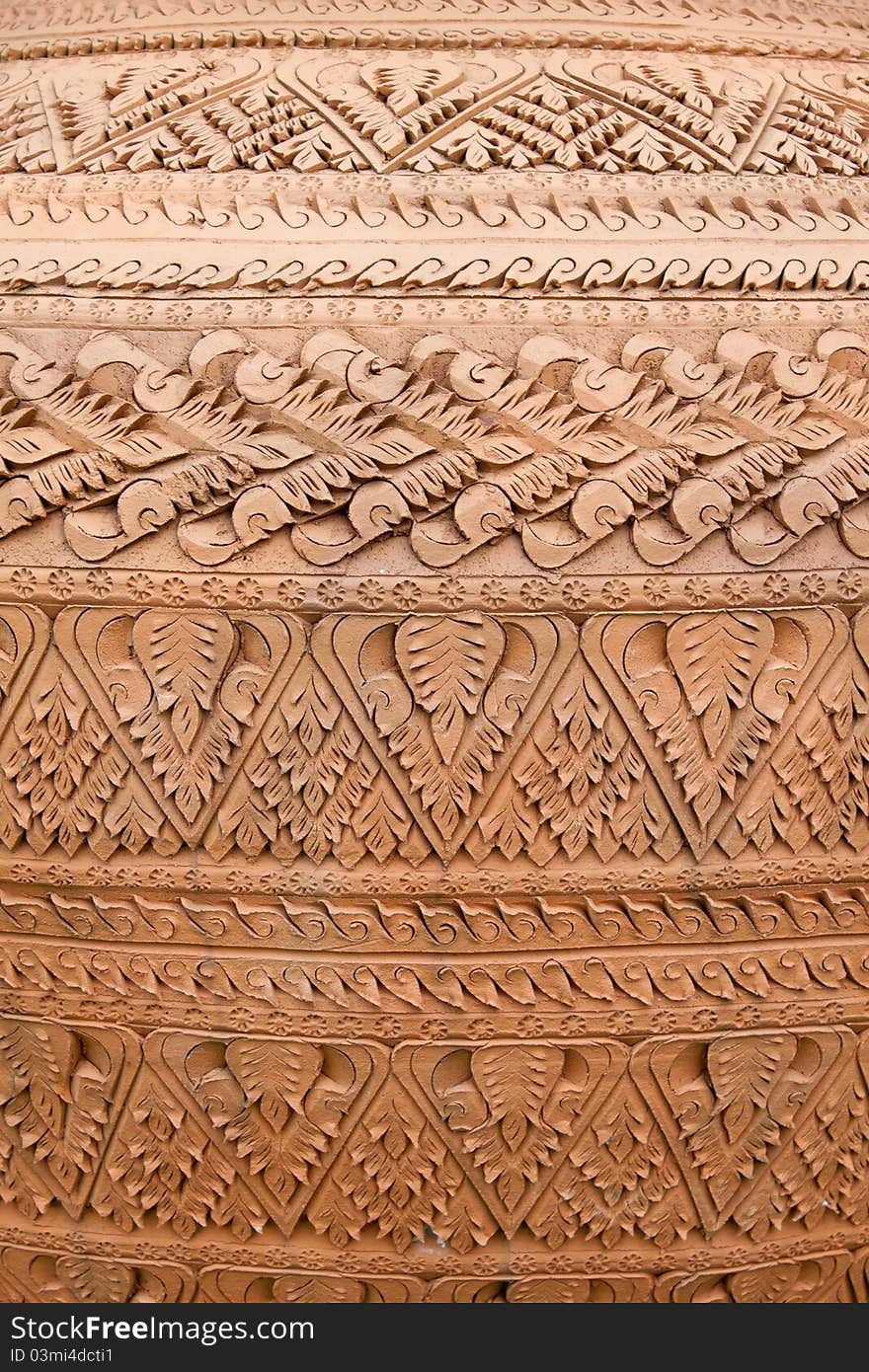 Stucco design of thai style. Stucco design of thai style